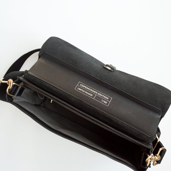 NWOT Skagen Leather Limited Edition messenger bag / Laptop Bag - Picture 8 of 11